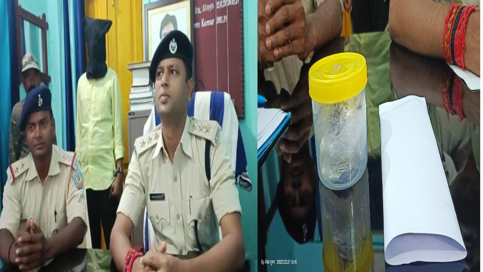 देवघर पुलिस की बड़ी कार्रवाई, 6 पुड़िया ब्राउन शुगर के साथ कारोबारी गिरफ्तार