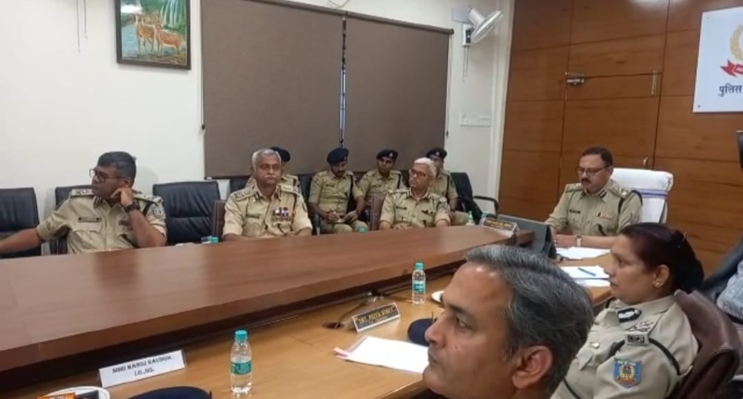 भाजपा का सचिवालय घेराव कार्यक्रम को लेकर हाईलेवल मीटिंग :CS सुखदेव सिंह और DGP अजय कुमार सिंह ने की तैयारी की समीक्षा