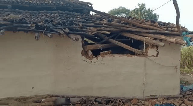 जंगली हाथियों का उत्पात जारी,  फसलों और घरों को किया क्षतिग्रस्त