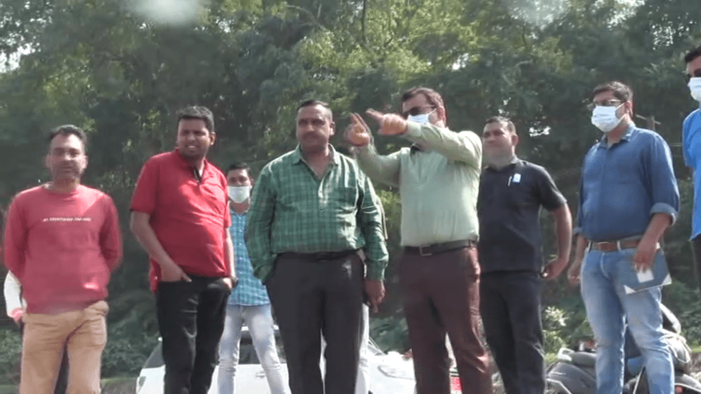 स्वर्णरेखा नदी छठ घाट का मंत्री ने किया निरीक्षण, तैयारियों से संतुष्ट दिखें मंत्री