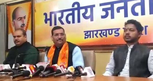 भाजपा अध्यक्ष दीपक प्रकाश ने बजट का पैसा खर्च ना कर पाने पर हेमंत सरकार पर बोला हमला