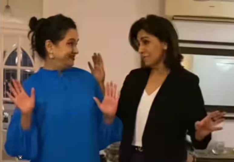 पद्मिनी कोल्हापुरे और नीतू कपूर ने इंटरनेट पर लगाई आग, नाटु-नाटु सॉन्ग पर किया जमकर डांस, वीडियो वाइरल