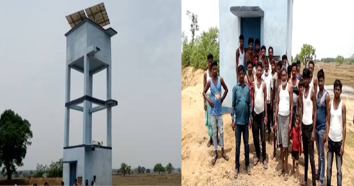 देवघर में शोभा की वस्तु बनी पानी टंकी, करोड़ों रुपये खर्च के बाद भी बूंद- बूंद पानी को तरस रहे ग्रामीण