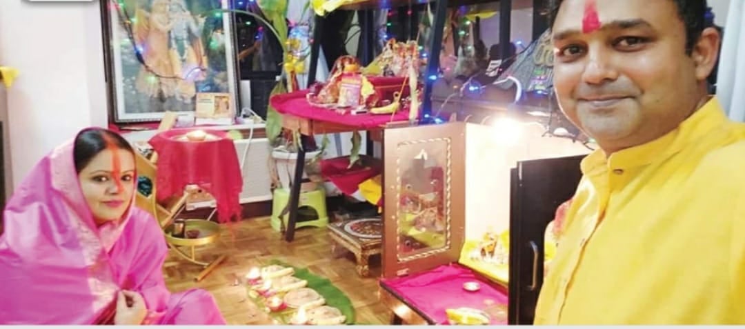 फिलीपींस  में  छठपर्व : 51 वीं मंजिल की छत पर पटना के निशिकांत सपरिवार  ऐसे मना रहे आस्था का महापर्व