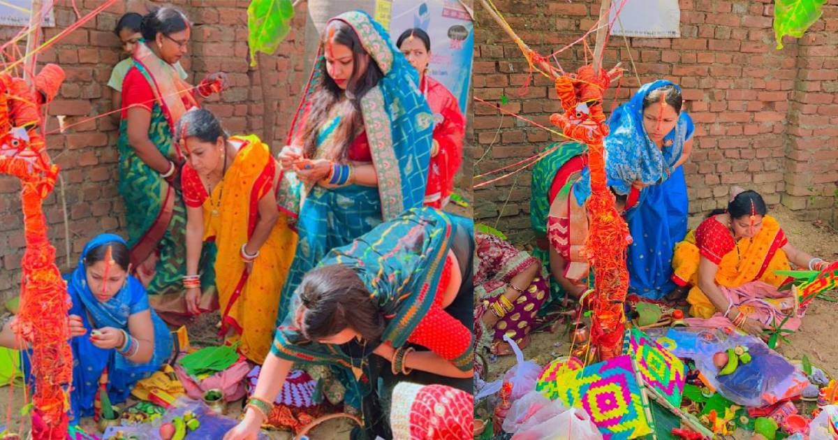 पति की दीर्घायु के लिए सुहागिनों ने की वट सावित्री पूजा, मांगी मन्नतें