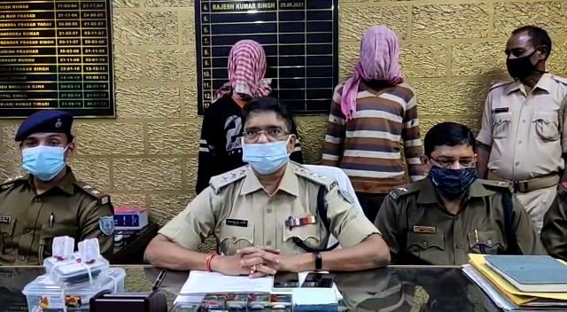 महिला से खरीद कर डेढ सौ रुपए प्रति पुड़िया बेचते थे ब्राउन शुगर, 78 पुड़िया ब्राउन शुगर के साथ दो धराए