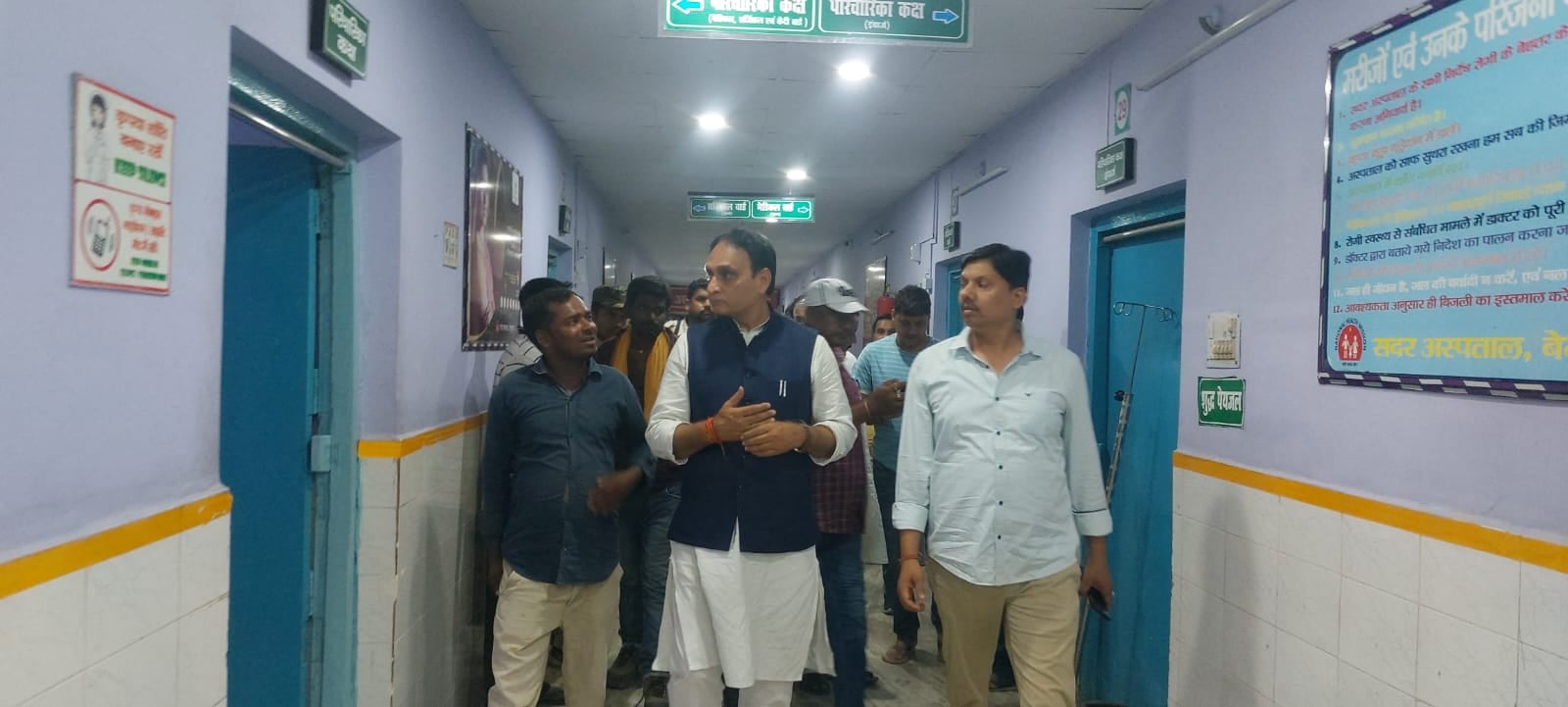 बालासोर ट्रेन हादसा: पीड़ित 6 मरीजों से मिलने पहुंचे सांसद राकेश सिन्हा, कहा नहीं होनी चाहिए घटना पर राजनीति