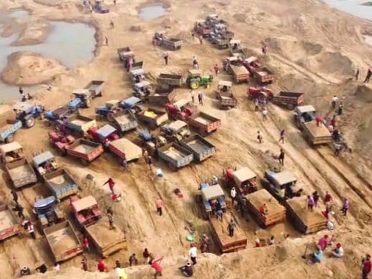 धनबाद के बालू माफिया पचा बैठे हैं बिहार सरकार का 250 करोड़, उठने लगा है चेहरे  से नकाब
