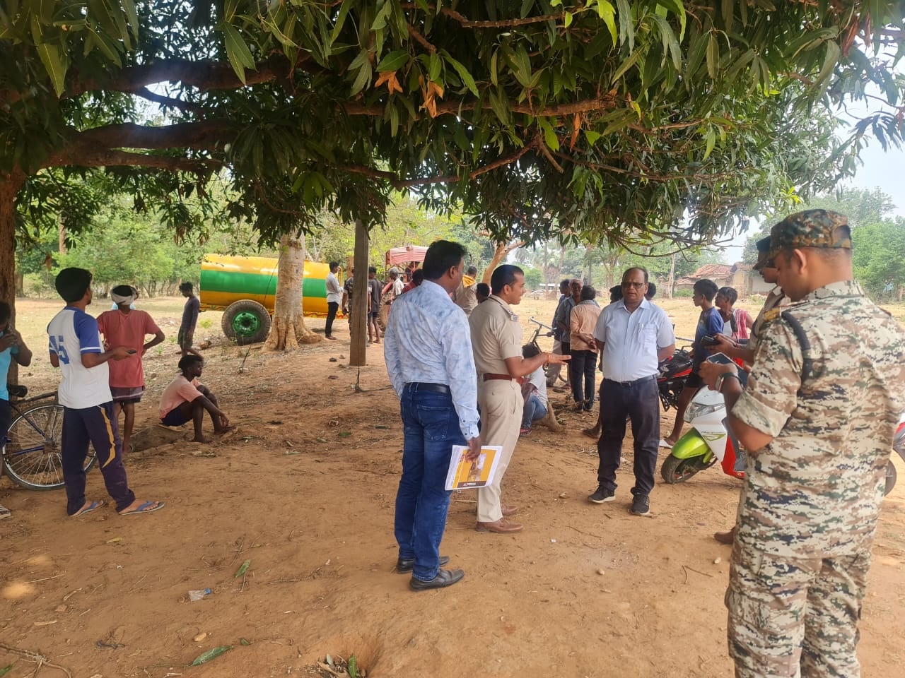 दुमका : मोड़े मांझी की बैठक प्रशासन की सतर्कता से सामान्य रही,  कोई विवाद ने होने से  ली राहत की सांस