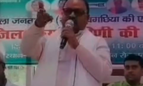 जदयू विधायक के बिगड़े बोल, कहा सीओ ढंग से नहीं करेंगे काम तो डंडे से पीट कर सुधारेंगे