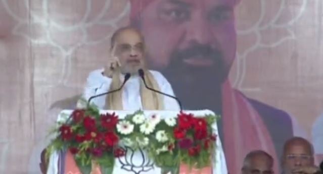 बिहार में सखीलराय से केंद्रीय गृह मंत्री अमित शाह ने भऱी हुंकार, चुन-चुन कर नीतीश कुमार से पूछे सवाल