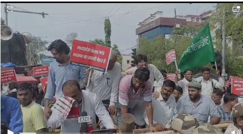 भाजपा कार्यालय घेराव करने पहुंचे आदिवासी संगठनों को बाबूलाल की नसीहत, कहा सीएम हेमंत का करें घेराव