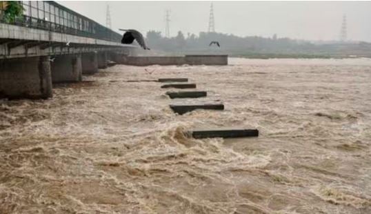 पहाड़ी राज्यों में भारी बारिश के चलते उफान पर यमुना नदी, दिल्ली में लगी धारा 144 लागू , मुख्यमंत्री केजरीवाल ने बुलाई आपात बैठक