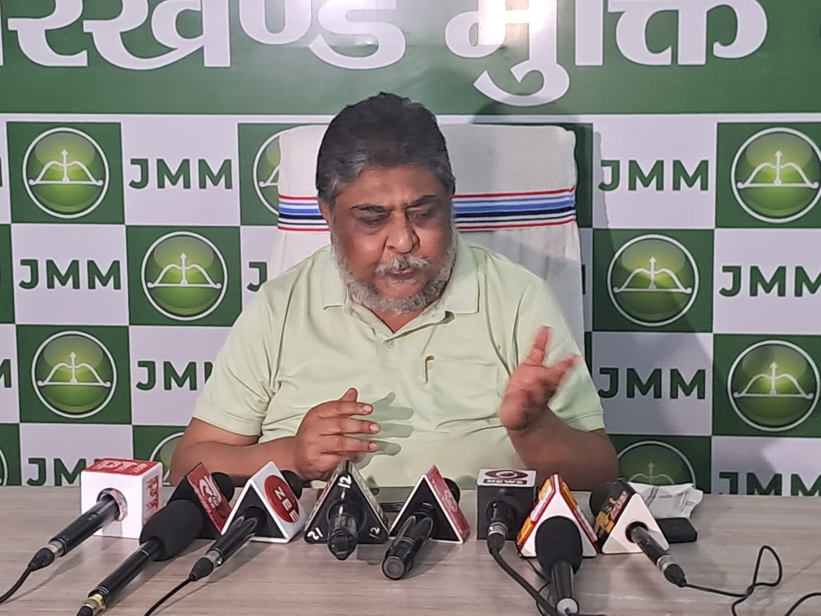 झामुमो एक बार फिर केंद्रीय एजेंसियों पर हुई हमलावार, कहा ED यानी End Of Democracy