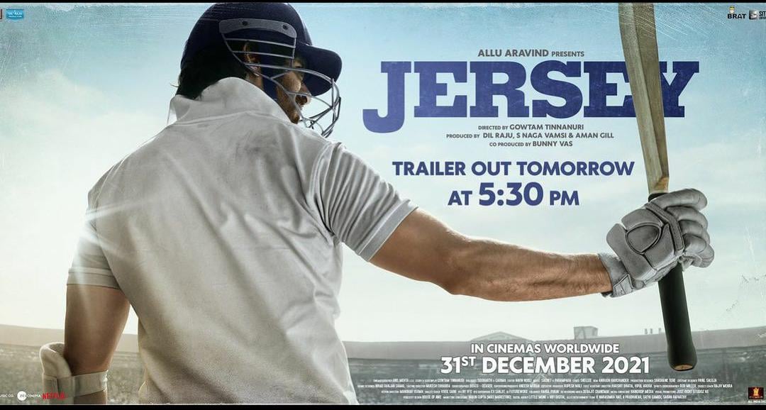 शाहिद कपूर की फिल्म ‘जर्सी’ का फर्स्ट लुक जारी, 31 दिसंबर को होगी फिल्म रिलीज