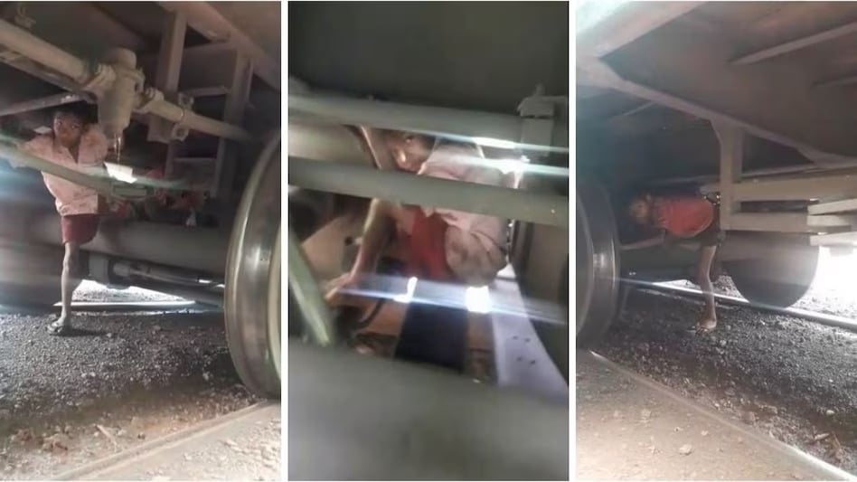 खौफनाक कदम! 4 बच्चे मालगाड़ी के चक्कों के बीच बैठ कर रहे थे सफर, वीडियो वाइरल