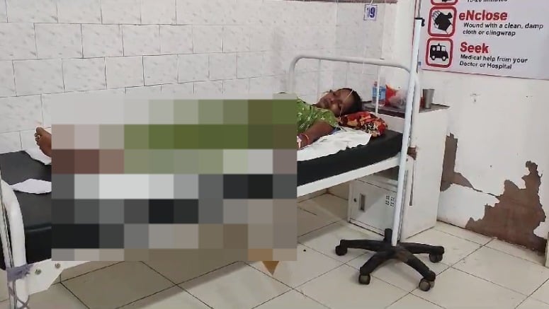 अवैध संबंध में पत्नी बन रही थी बाधक तो पति ने जलती गैस चूल्हे  में फेंका, गंभीर हालत में अस्पताल में भर्ती