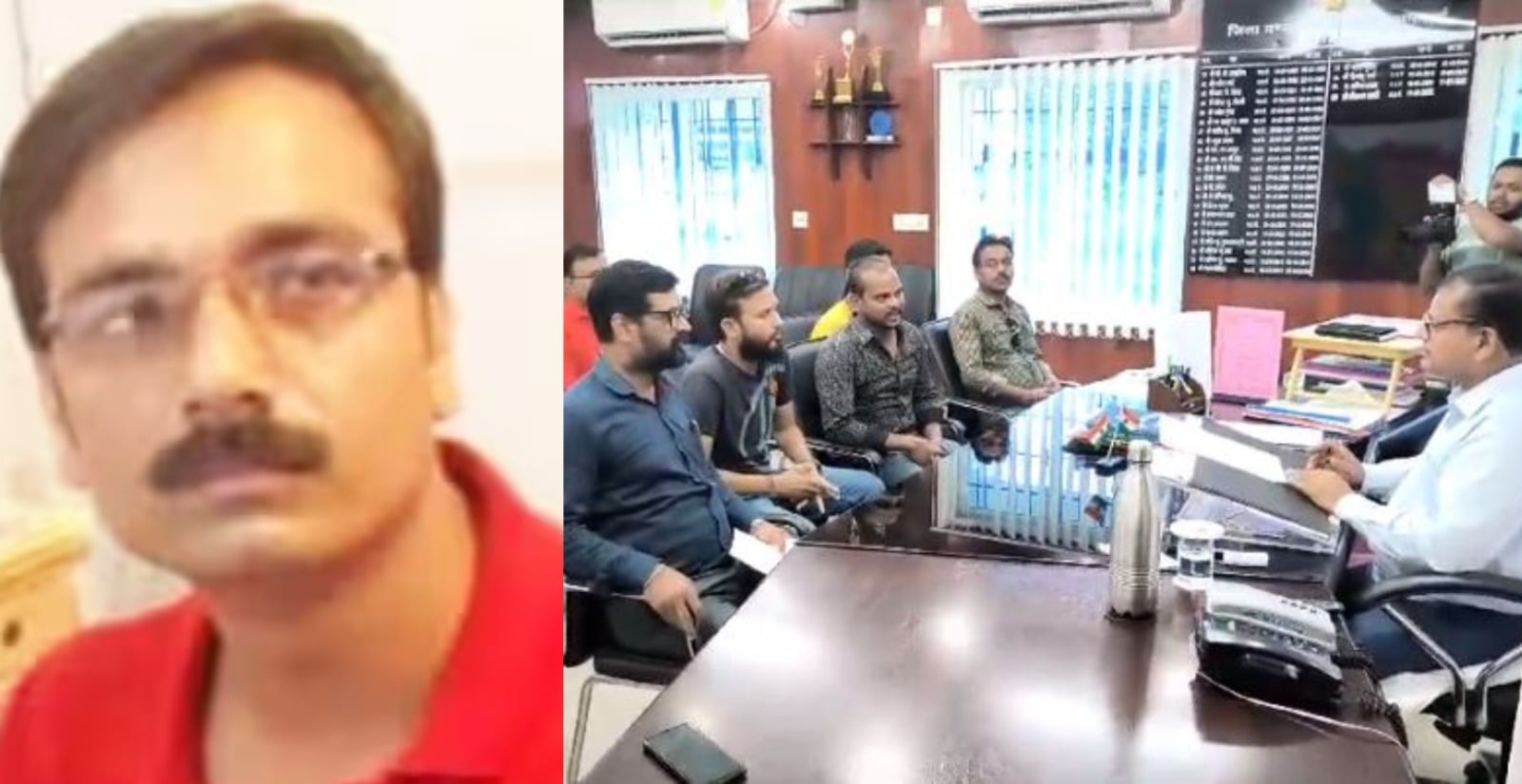 पत्रकार विमल कुमार यादव की हत्या से पत्रकारों में आक्रोश, राज्यपाल के नाम सौंपा गया ज्ञापन, अविलंब गिरफ्तारी की मांग