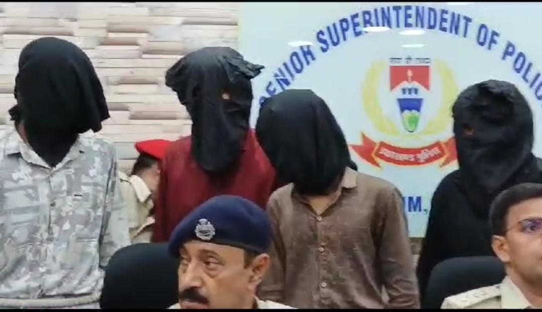 जमशेदपुर पुलिस को मिली बड़ी सफलता, लूट की योजना बना रहे 5 अपराधियों को किया गिरफ्तार