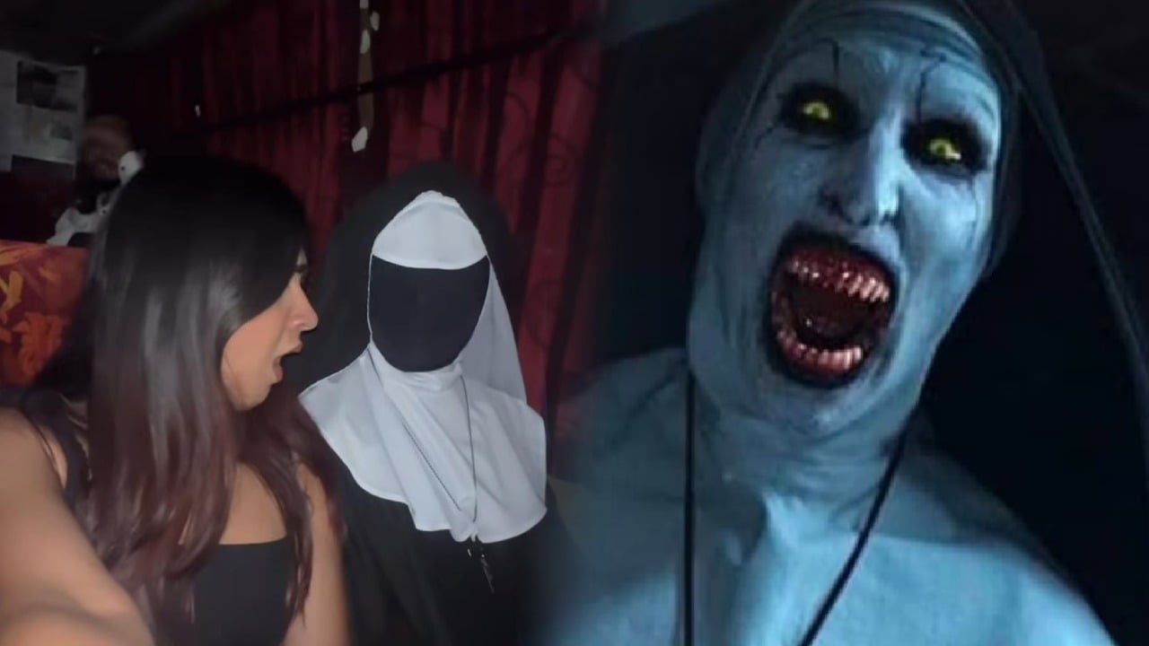 फिल्म 'द नन' को देखने के लिए हॉरर थीम से सजा थिएटर, 7 सितंबर को रिलीज होगी मूवी