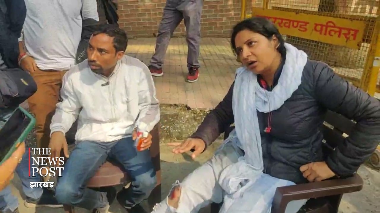 JPSC अभ्यर्थी कहकशां पर जानलेवा हमला ! आन्दोलनरत छात्र पहुंचे थाना