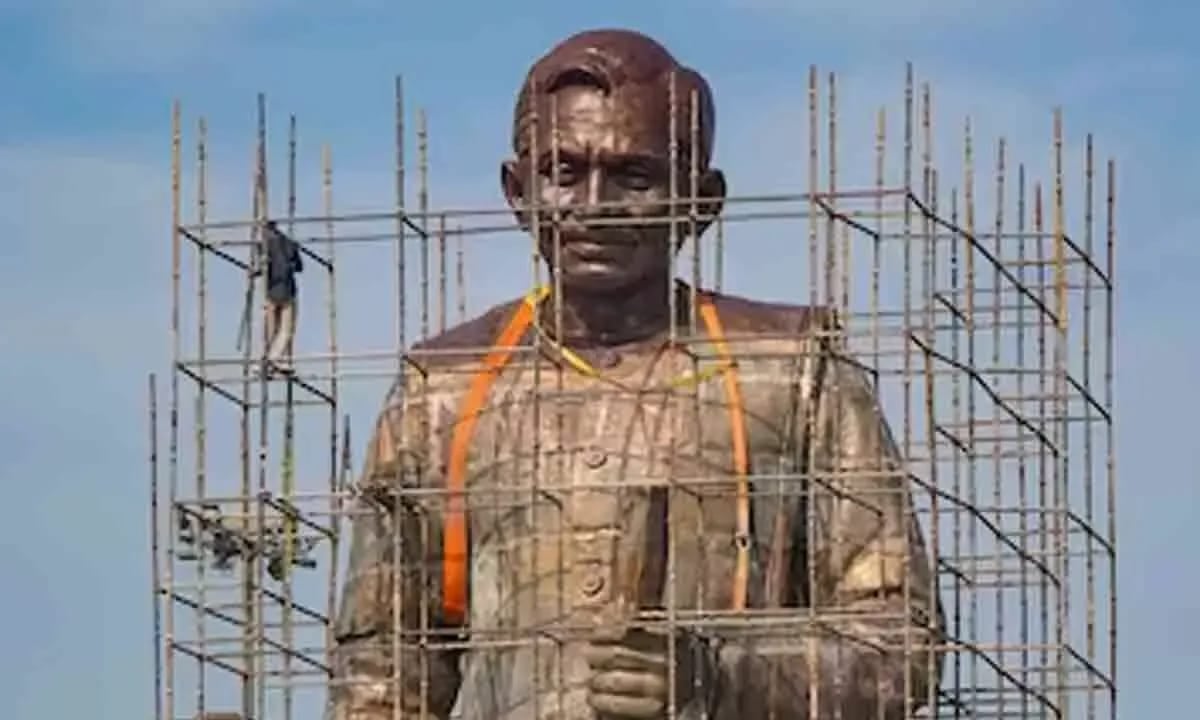 पंडित दीनदयाल उपाध्याय की 72 फीट ऊंची प्रतिमा का होगा अनावरण, जानिए कहां बनी है यह प्रतिमा