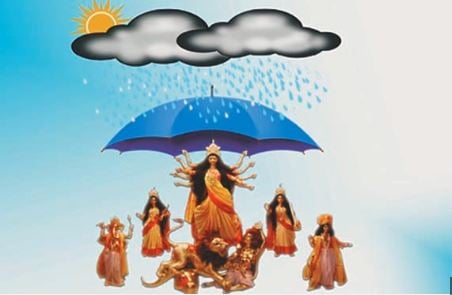 मौसम बिगाड़ सकता है मेले का मजा ! दुर्गा पूजा में बारिश की जताई जा रही संभावना