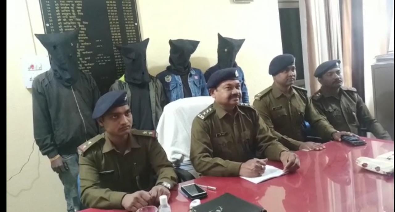 जीपीएस से मिली जानकारी से धराए ट्रक लुटेरे