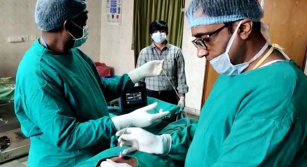 रांची सदर अस्पताल में पहली बार पाइलोनाइडल साइनस की लेजर सर्जरी