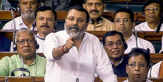 विपक्ष के रुख पर सांसद निशिकांत दुबे ने उठाए सवाल, पूछा- क्या महिलाओं और मुसलमानों के लिए देश में अलग-अलग नियम कानून है