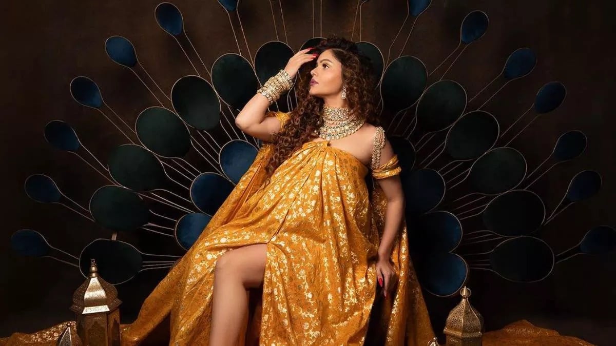 रुबीना दिलैक ने मैटरनिटी फोटोशूट कर लगाई आग, ग्लैमरस लुक को लोगों ने किया काफी पसंद