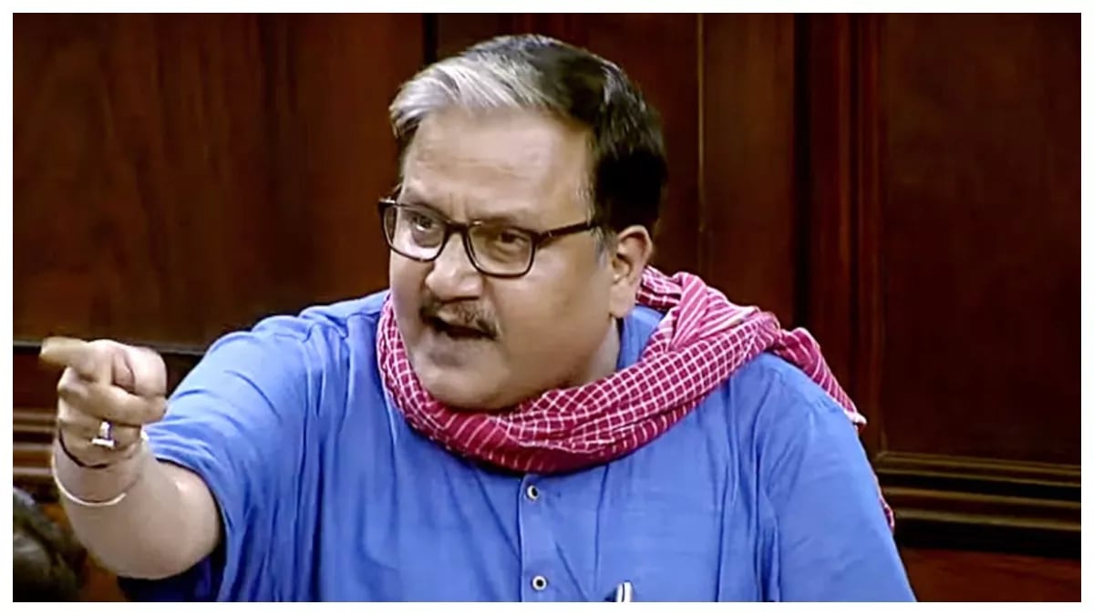 RJD सांसद मनोज झा ने भाजपा पर साधा निशाना, कहा- भाजपा केवल दुष्प्रचार करने का कर रही काम