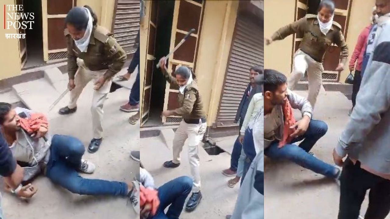 नो-इंट्री में जाना ट्रक चालक को पड़ा महंगा, महिला पुलिस ने जमकर की पीटाई, वीडियो वायरल होने पर हुई सस्पेंड, आप भी देखिए वीडियो