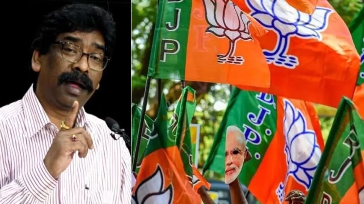 भाजपा ने मुख्यमंत्री से पूछा सवाल, पत्नी को मुख्यमंत्री नहीं बनाना था तो क्यों ली सरफराज अहमद की बलि