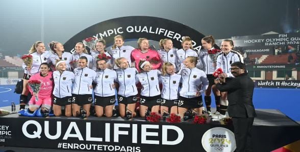 FIH Olympic Qualifier :- जर्मनी ने जीता दिला, फाइनल में अमेरिका को हराया . चौथे पोजिशन पर रही भारतीय टीम, मुख्यमंत्री ने बांटा पुरस्कार