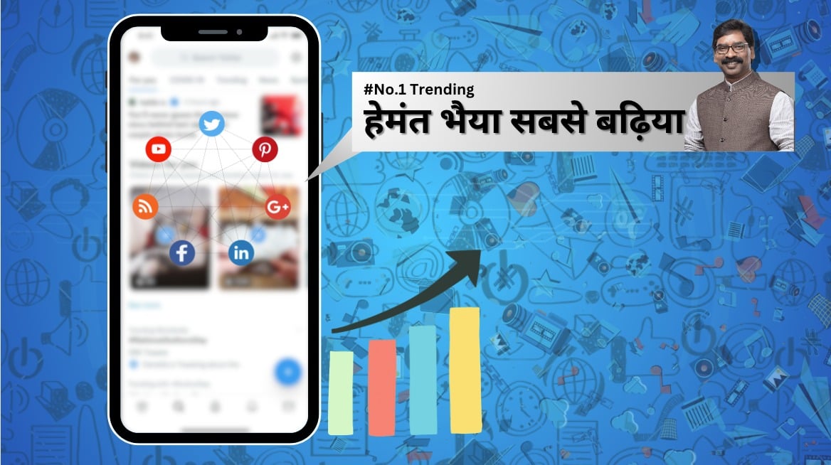 सोशल मीडिया का नया ट्रेंड, हेमन्त भैया सबसे बढ़िया, सीएम से पूछताछ पर मंत्री चैंपई सोरेन का तंज खैरात में नहीं मिली है सत्ता