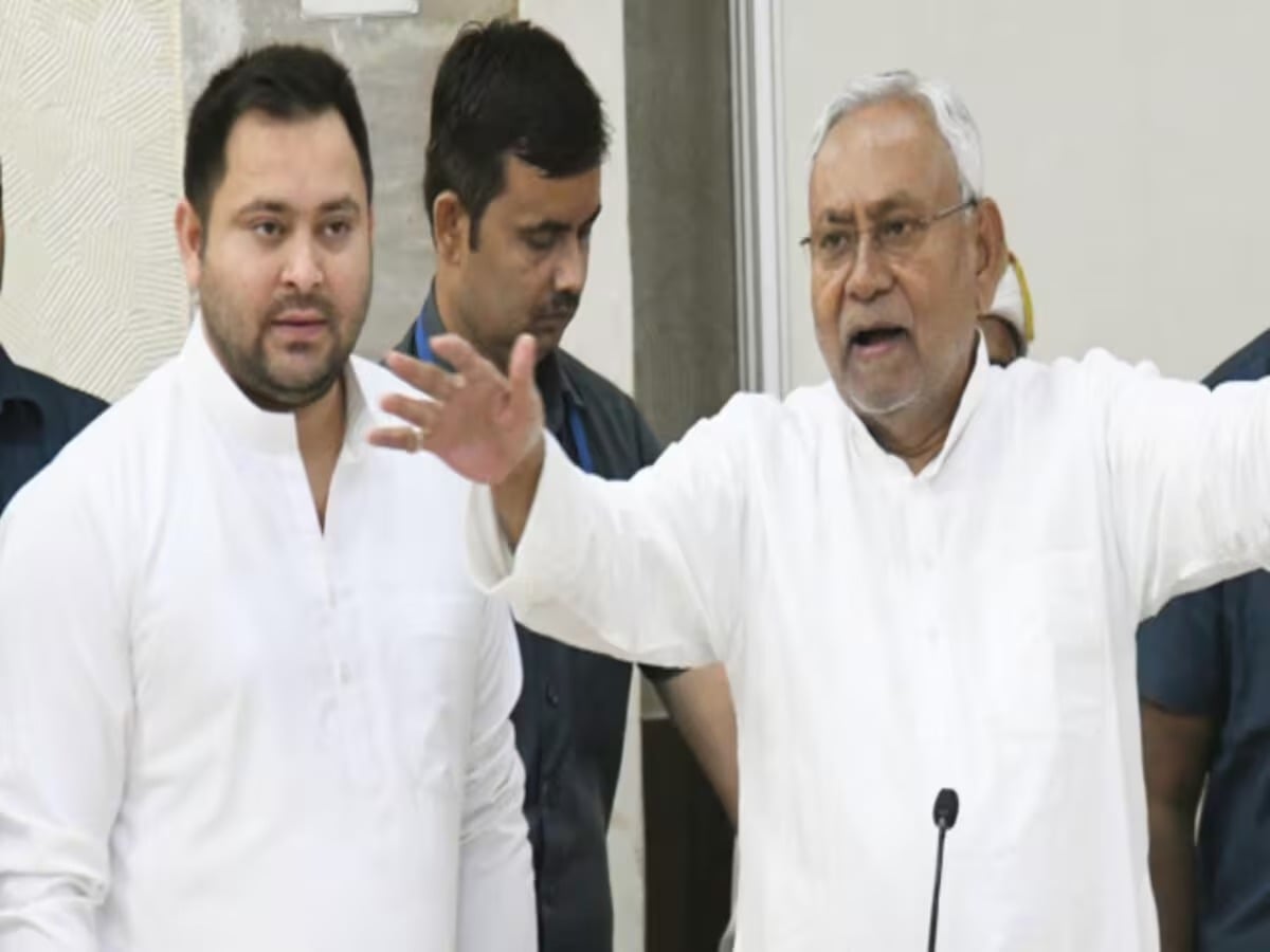 एनडीए में शामिल होने के बाद आक्रामक हुए सीएम नीतीश, तेजस्वी के शिक्षक नियुक्ति वाले बयान पर भड़के, कहा- उसे कुछ नहीं पता, उ अभी बच्चा है