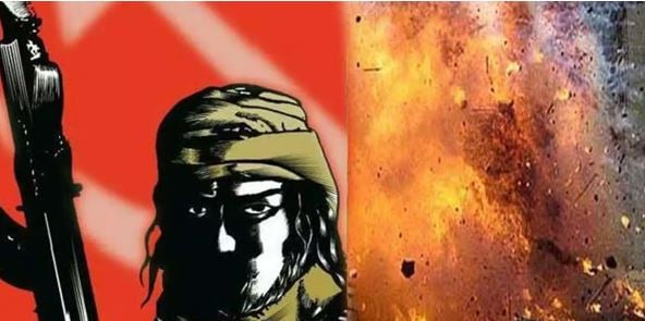 नक्सलियों का जाल ! आईईडी बम की चपेट में आने से महिला की मौत