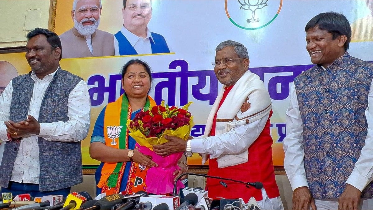 BIG BREAKING:- सांसद गीता को़ड़ा भाजपा में हुई शामिल, कांग्रेस को लगा तगड़ा झटका