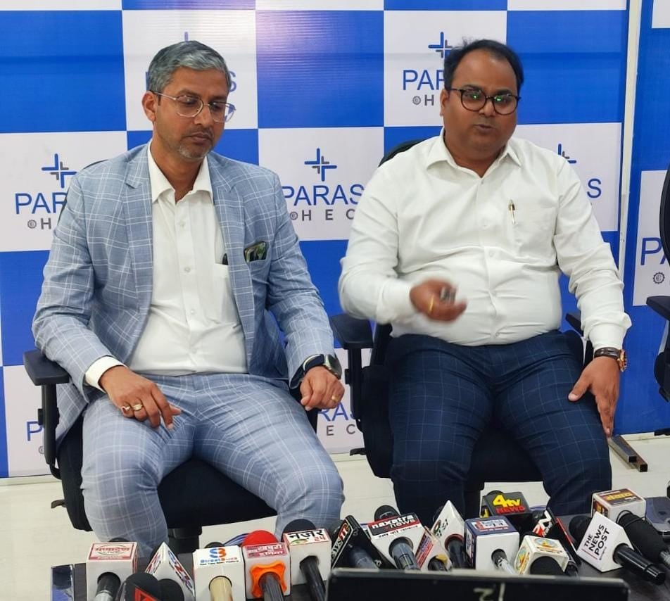 पारस अस्पताल में किया गया रेयर बीमारी बिकरस्टाफ एन्सेफलाइटिस का सफल इलाज :