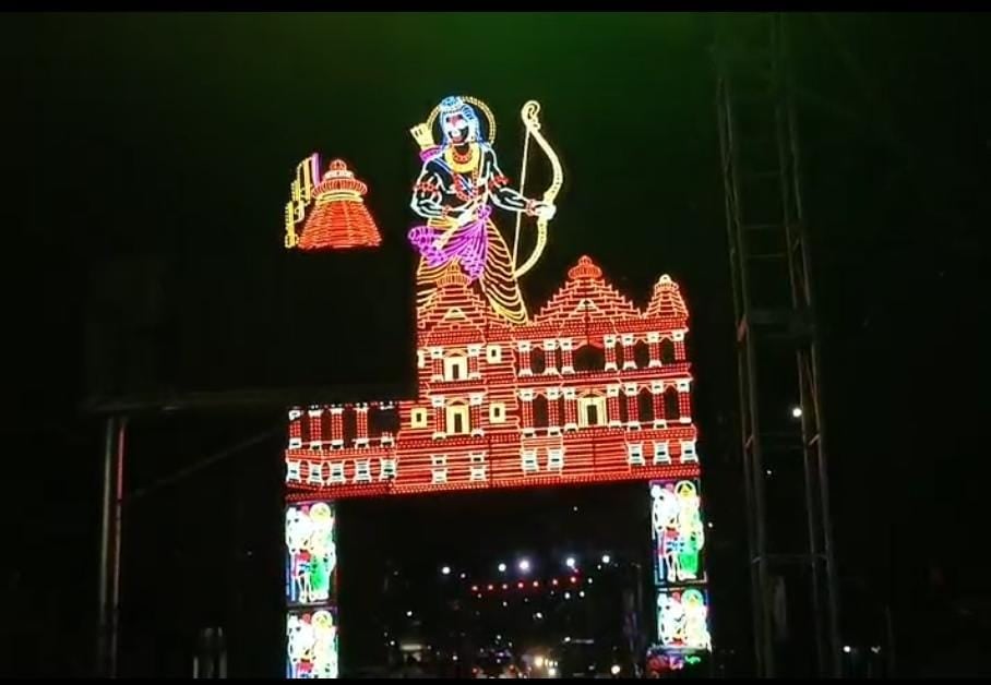 देवघर में राममय माहौल में निकलेगी शिव की बारात,आधुनिकतम डिजिटल लाइट से दुल्हन की तरह सज रही है बाबानगरी