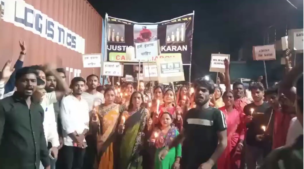 करण की हत्या से आक्रोश में ग्रमीण, पांच दिन बाद भी हत्यारा पुलिस की गिरफ्त से बाहर, ग्रामीणों ने आठ घंटे तक किया थाने का घेराव