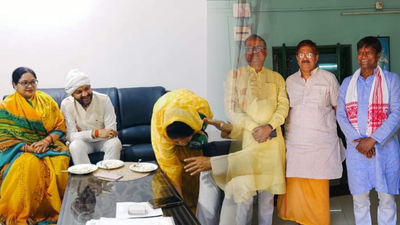 धनबाद लोकसभा: अनुपमा सिंह पहुंची सरयू राय से आशीर्वाद लेने तो ढुल्लू महतो बोकारो विधायक के साथ पहुंचे राज सिन्हा के घर