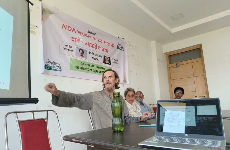 अर्थशास्त्री ज्यां द्रेज ने मोदी सरकार पर किया हमला, आंकड़ा जारी कर गिनाई खामिया