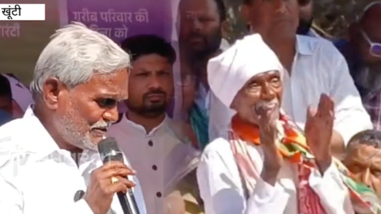 “कालीचरण के साथ भगवान बिरसा का आशीर्वाद” खूंटी से सीएम चंपाई की हुंकार, आदिवासी विरोधी है भाजपा