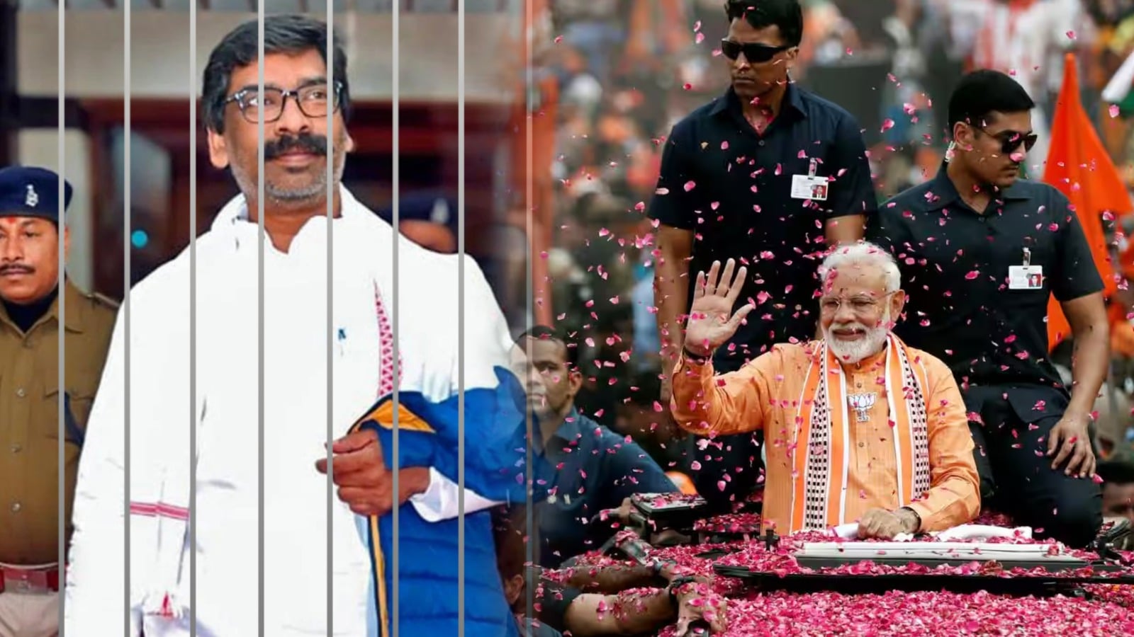 पीएम मोदी का रोड शो, बदलेगी झारखंड की सियासी फिजा या “कालकोठरी में हेमंत” की चुकानी होगी कीमत