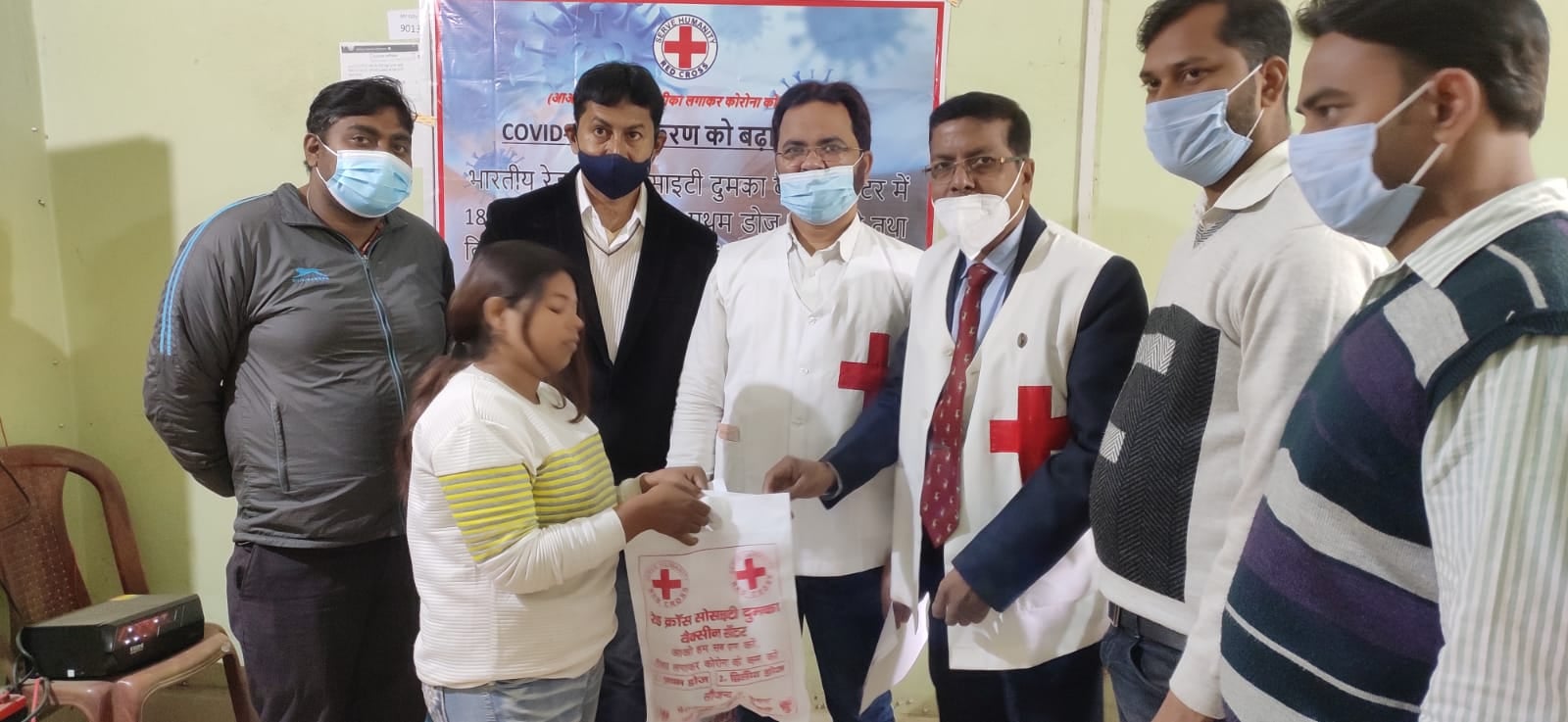 सुरक्षा के साथ सम्मान भी : अब कोराेना से निजात के लिए रेडक्रॉस ने अपनाया यह तरीका