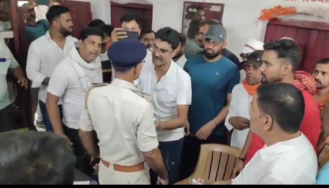 आरा में इलेक्शन ड्यूटी में जा रहे जमादार की ट्रेन से गिरकर मौत,परिजनों का रो रोकर बुरा हाल