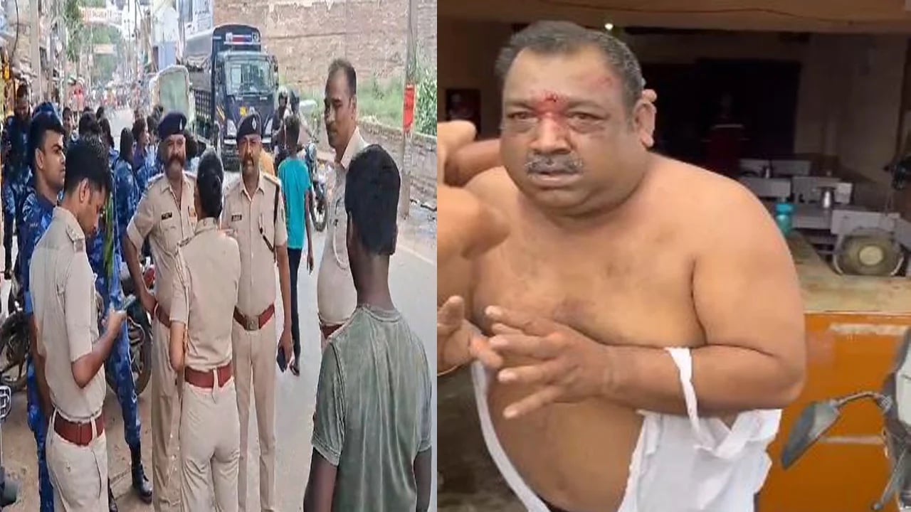 JDU नेता को अर्धनग्न कर बदमाशों ने की पिटाई,जमीन विवाद में घटना को दिया अंजाम