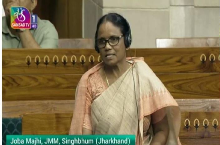 GST बकाया का मुद्दा पहुंचा सदन, जोबा मांझी ने केंद्र से मांगा झारखंड का हिस्सा, राज्य को विशेष दर्जा देने की मांग